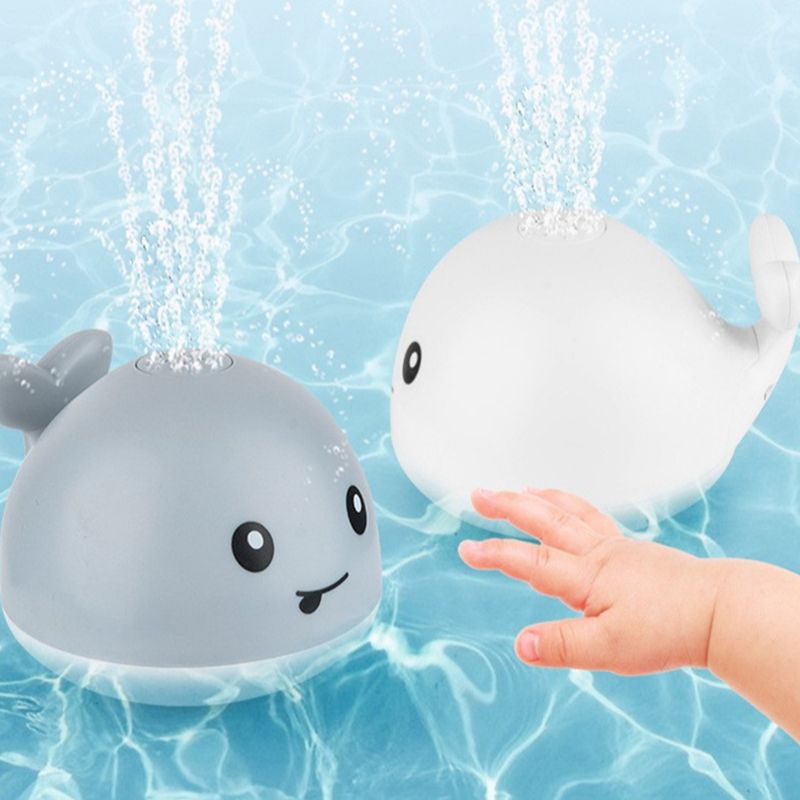 Wassersprinkler-Wal-Bade-Spielzeug