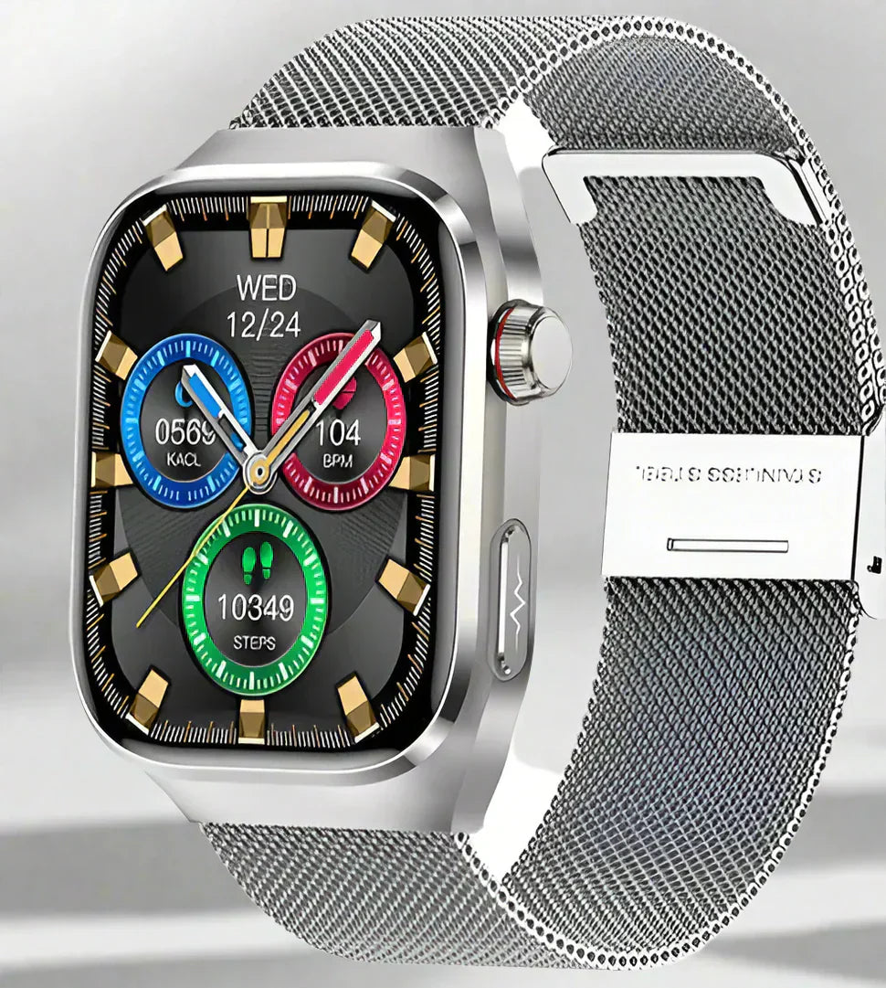 NexaPulse Smartwatch mit Bluetooth-Konnektivität und ganzheitlicher Aktivitätsverfolgung