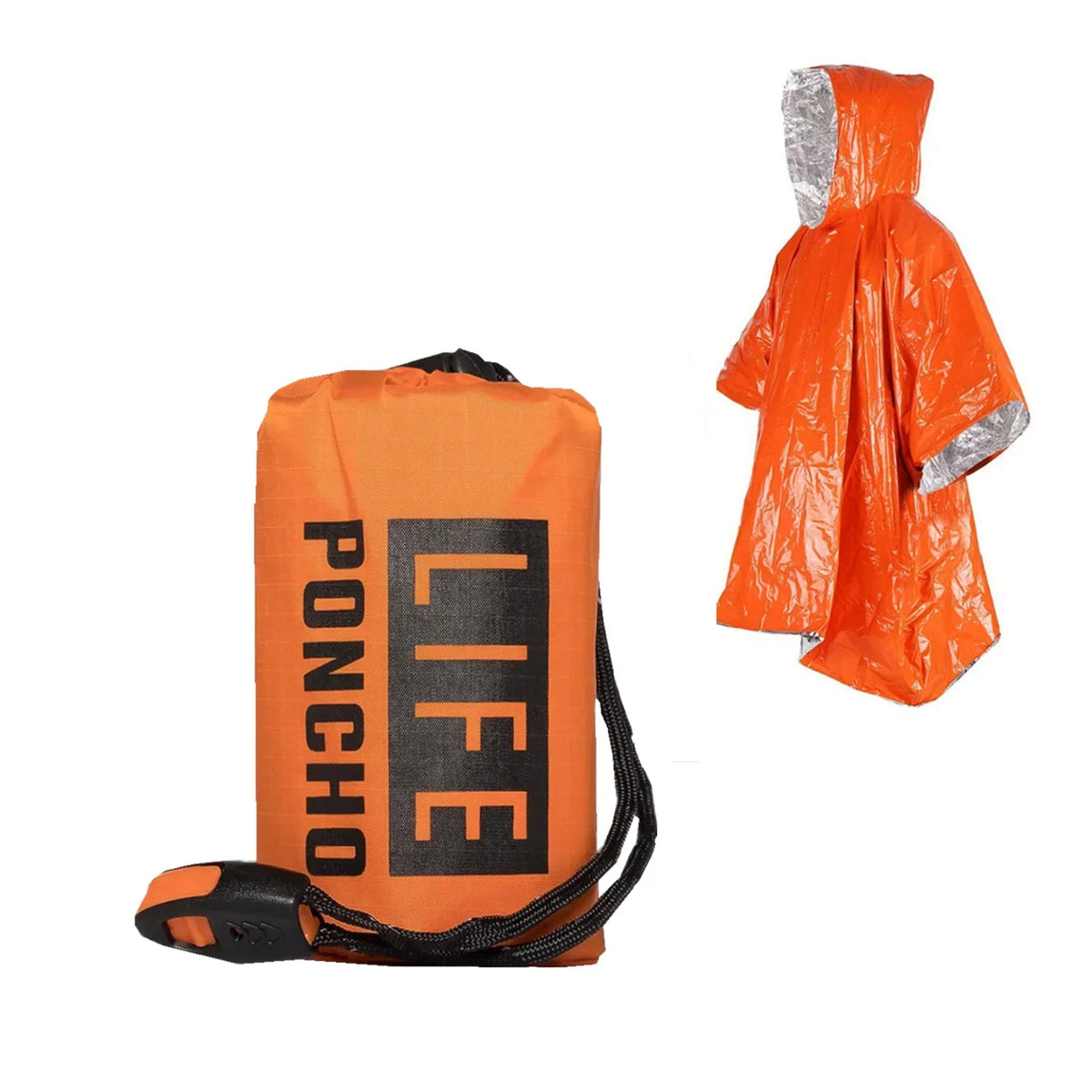 Faltbarer Regenponcho – Wasser- und Winddichter Regenschutz