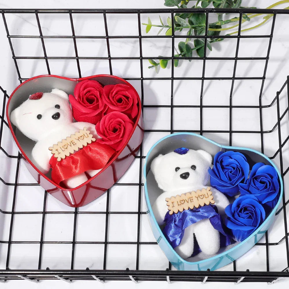 LuxeCuddle Teddybär | Verzauberndes und romantisches Geschenk für liebevolle Momente