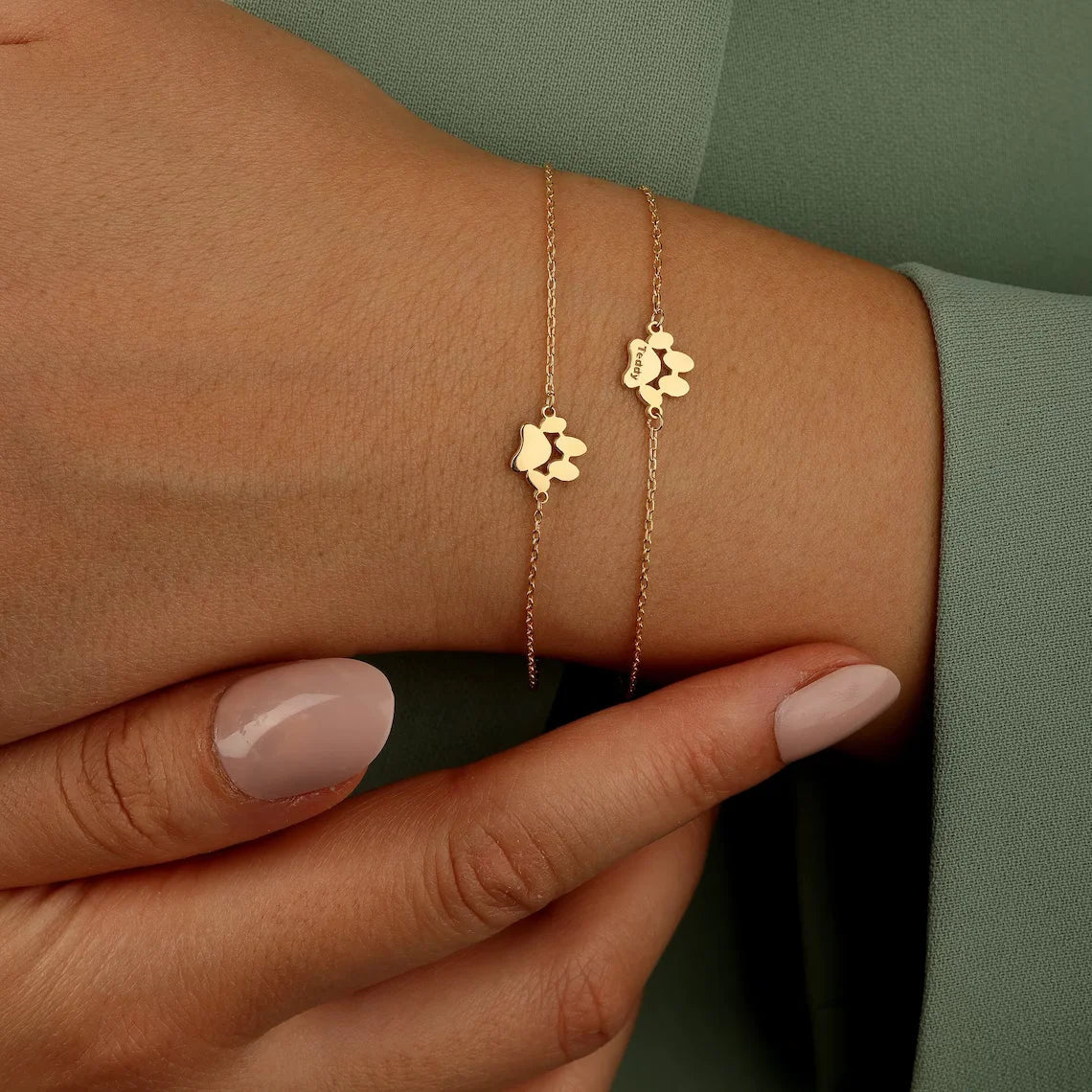 PawBracelet | Personalisierbarer Pfotenabdruck als Liebessymbol