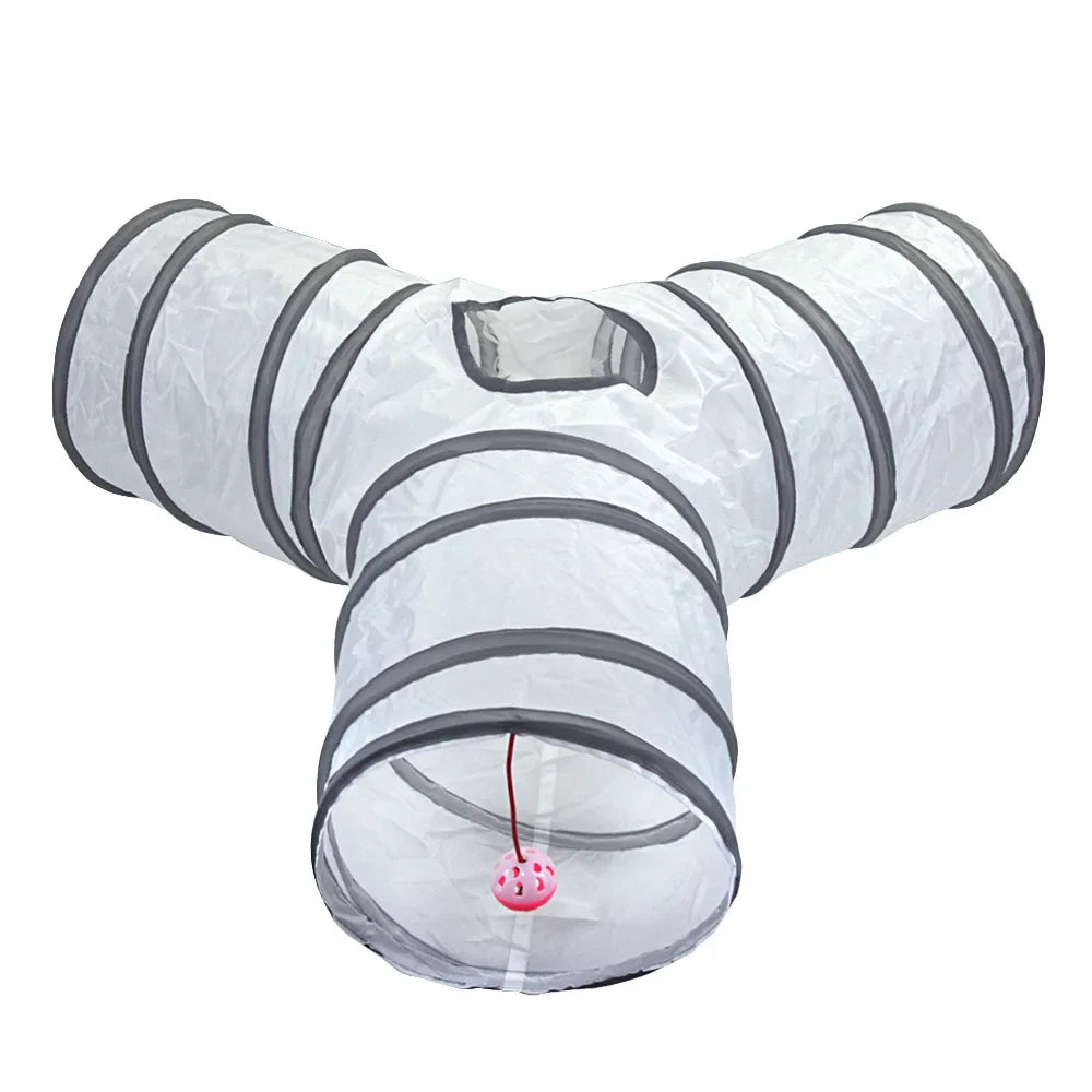 FelineElegance Drachen-Tunnel Spielzeug | Luxuriöses Spielerlebnis für Katzen mit anregendem Design und versteckten Versteckmöglichkeiten