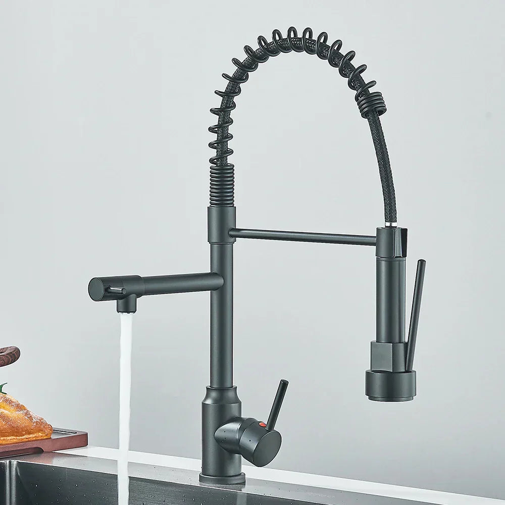 Springflow – Küchenarmatur mit Doppel-Auslass