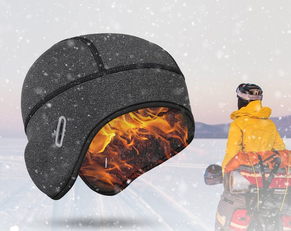 ThermoFit Wintermütze SlimShield – Dehnbare windschützende Sportmütze für Outdoor-Aktivitäten