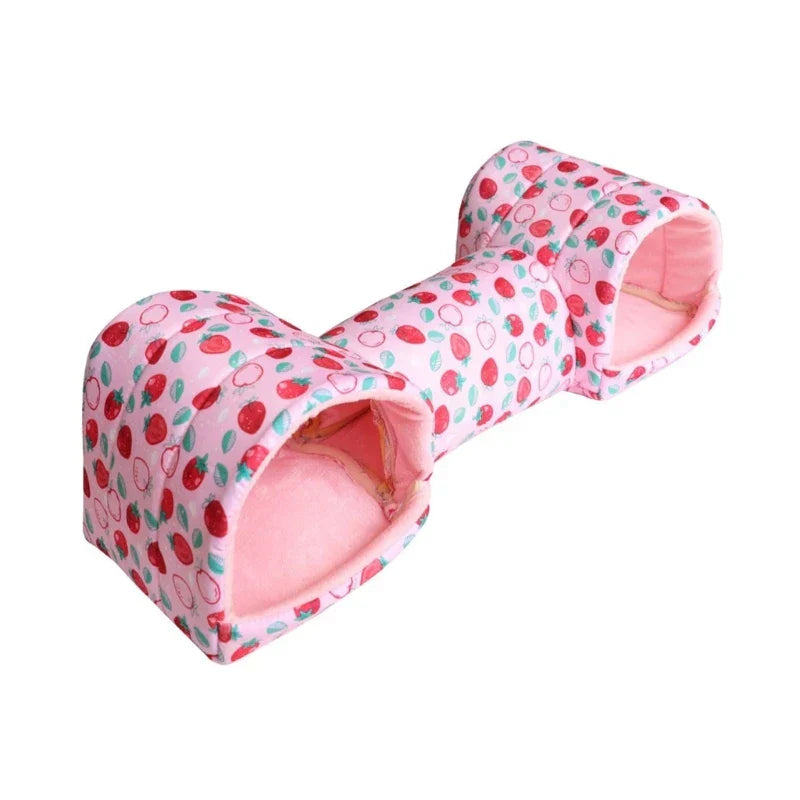 Flufz | Weicher Tunnel für kleine Tiere – Optimaler Komfort – Weicher Stoff – Elegantes Design