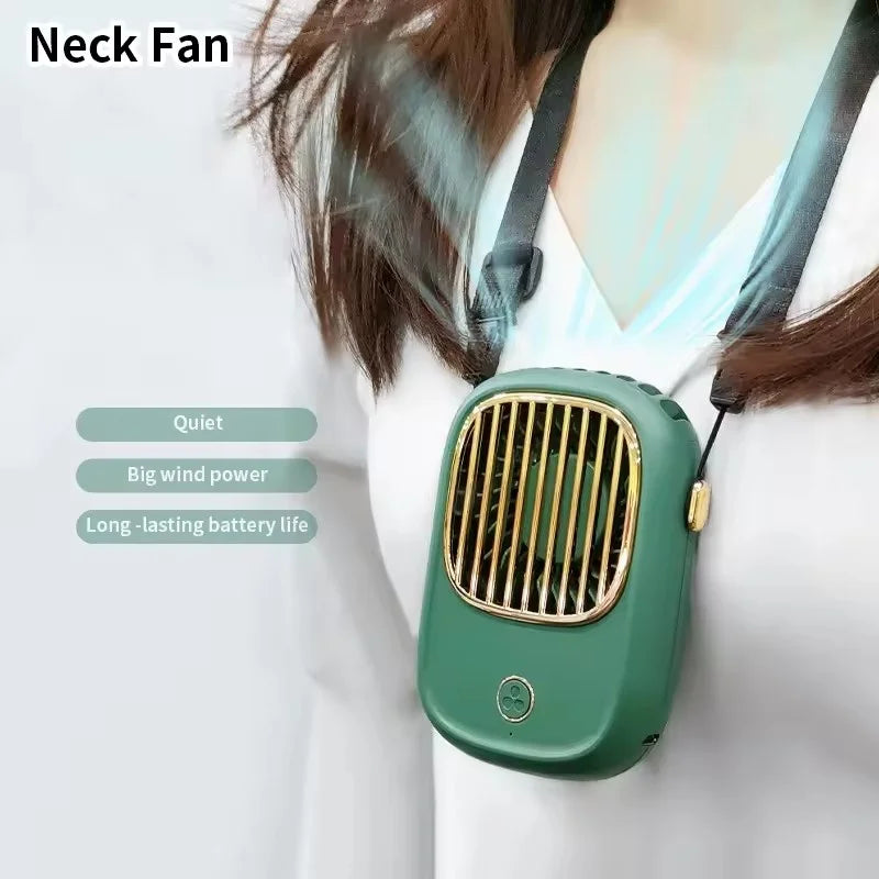 AeroBreeze Nackenventilator | Tragbarer, wiederaufladbarer Ventilator für Komfort überall