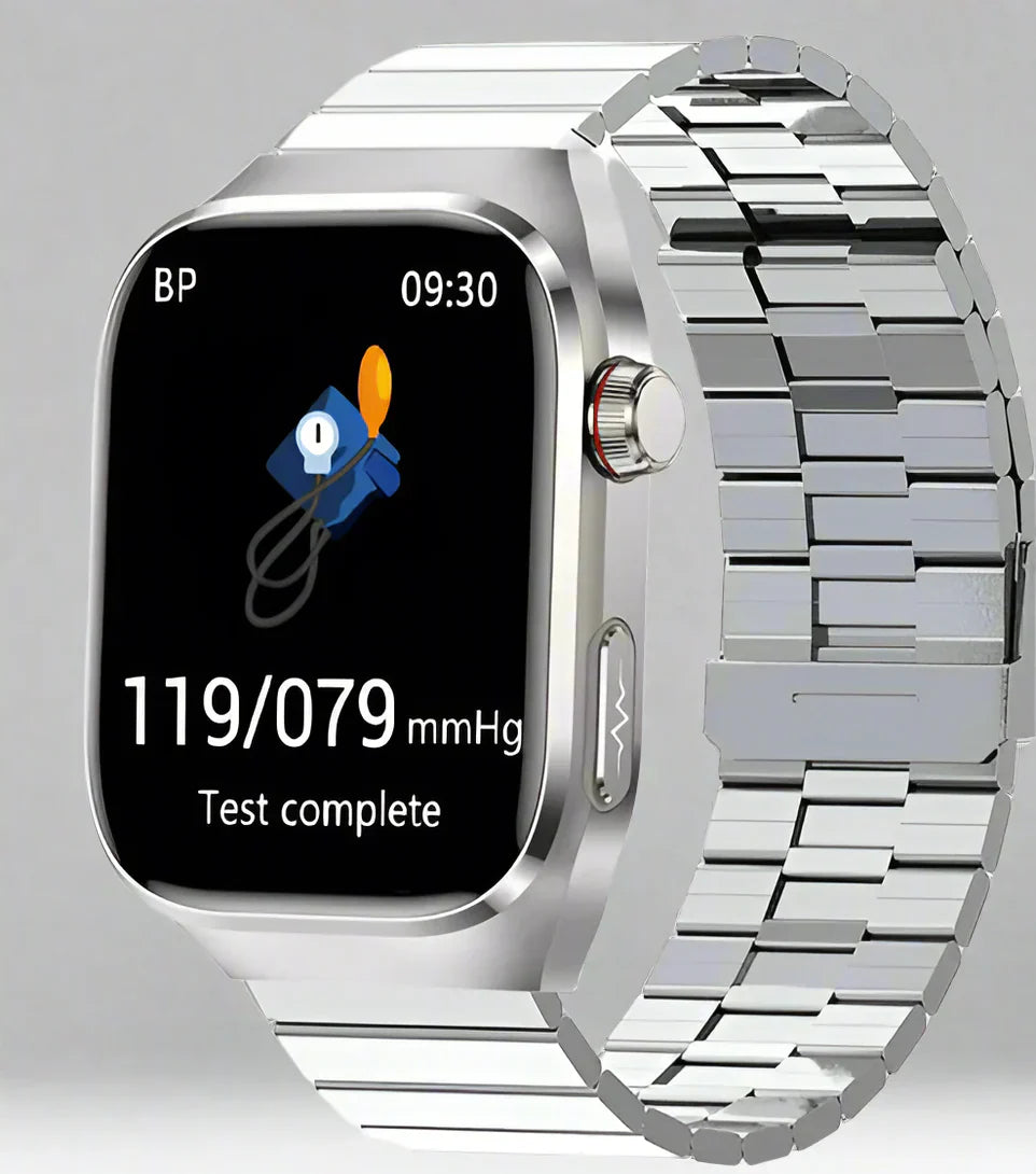 Maxwell Health Smartwatch – Blutzucker, Harnsäure, EKG+PPG und Bluetooth-Anruf