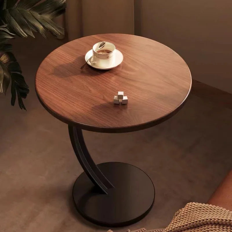 Avelyne - Verstärkter Runder Beistelltisch für Wohnzimmer und Schlafzimmer