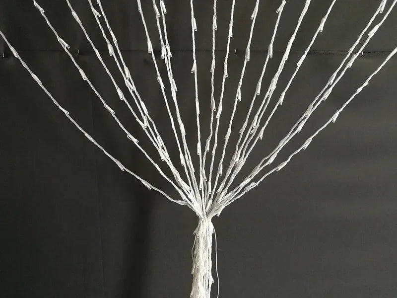 LED Weihnachtsvorhangbeleuchtung mit Farbwechsel – Dekorative Lichter für Fenster und Wände