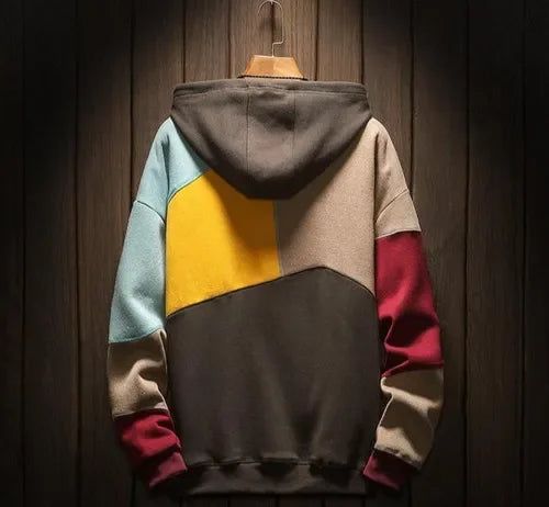 Hoodie mit Farbblocks für Herren | Ideal für den Alltag