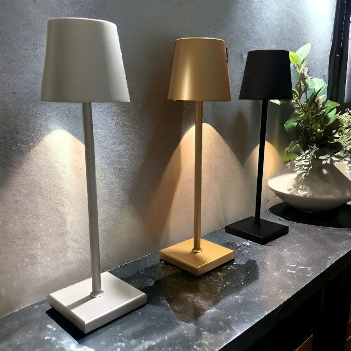 Tischlampe Kabelgebunden - Multifunktional & Aufladbar - Dimmbar