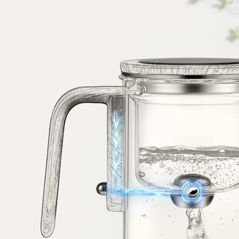 TeaFlow – Stilvolle Teekanne mit einfacher magnetischer Wassersteuerung