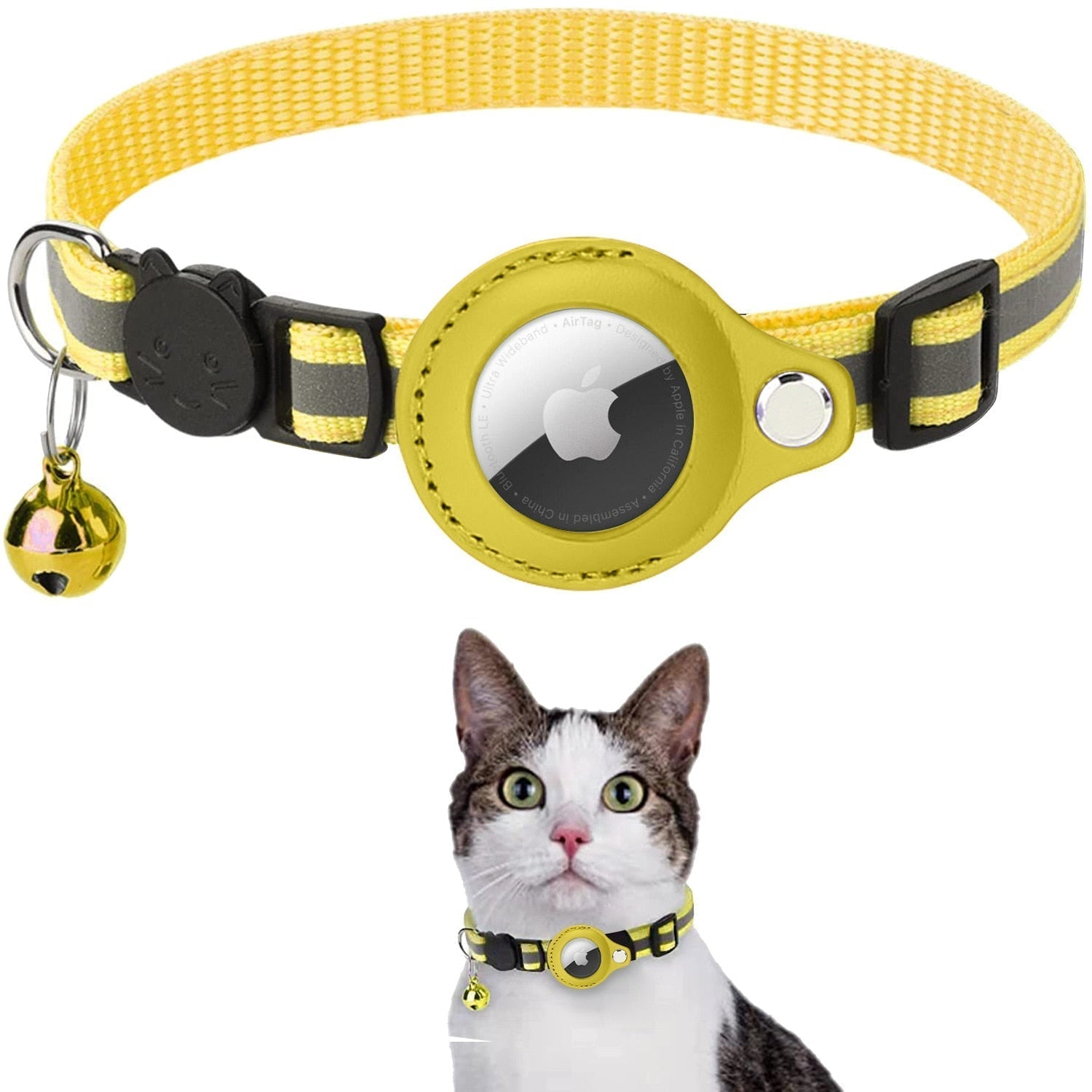 Airtag Katzen-Tracking-Halsband - GPS Finder & Anti-Verlust