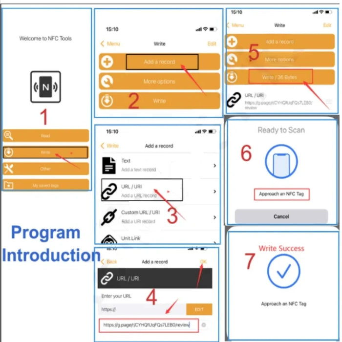 ReviewBoost NFC Google Bewertungskarte - Kundenfeedback schnell und einfach sammeln