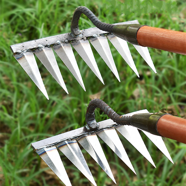 GardenGlide - Hochleistungs-Unkrautrechen für müheloses Gärtnern