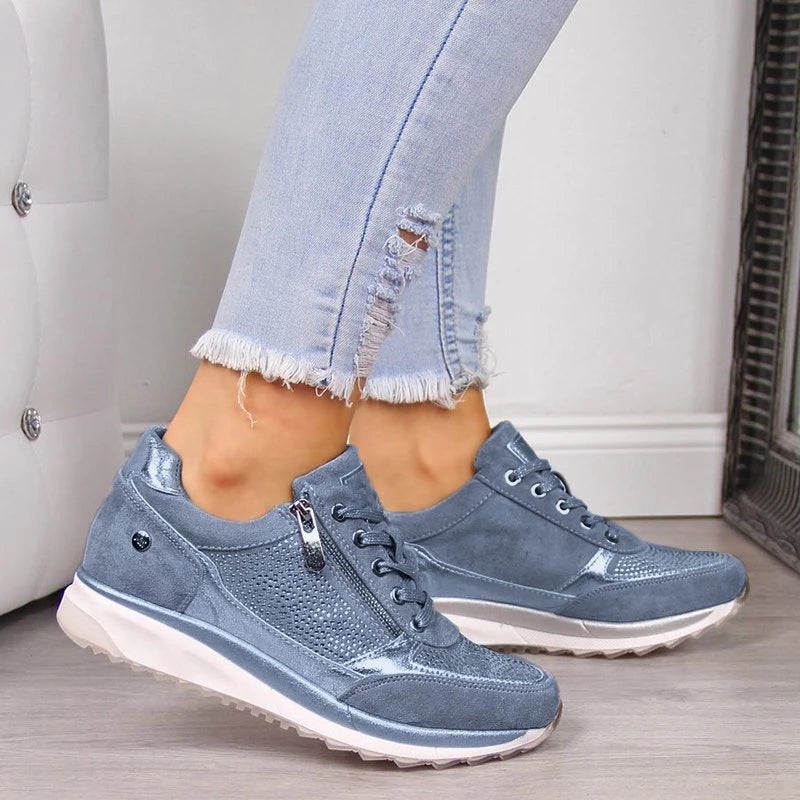 Damen-Wanderschuhe LoopZacht – Orthopädischer Komfort & Stilvolles Wildleder-Design