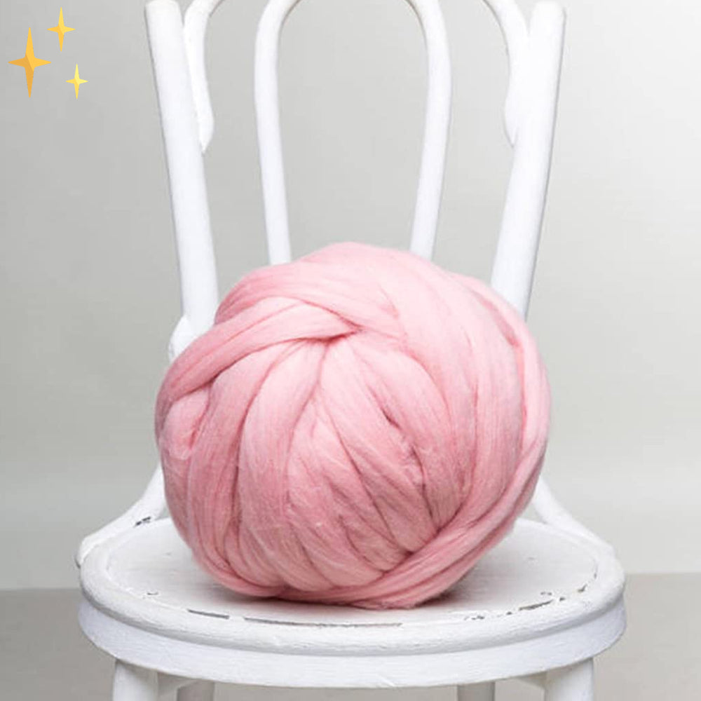 1000 Gramm XXL Chunky Strickgarn Weich Für Warme Decken