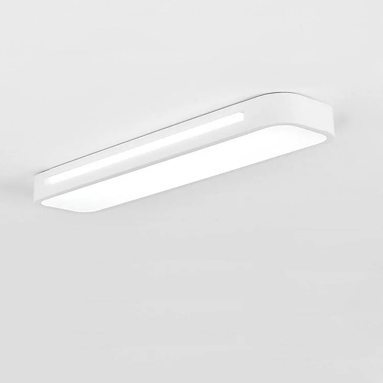 Minimalistische Lineare LED Deckenlampe aus Eisen mit Acryl