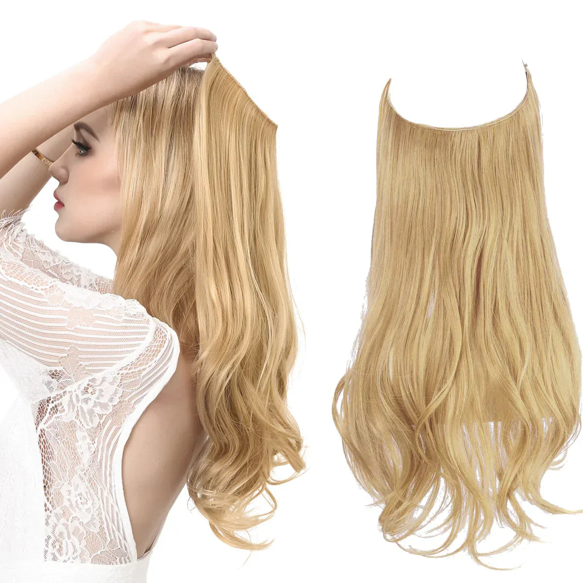 SecretHair | Premium Echthaar-Extensions | 100% REMY-Qualität | Nahtloses Volumen & Länge | Natürlicher Glanz | Hitzebeständig & Langlebig