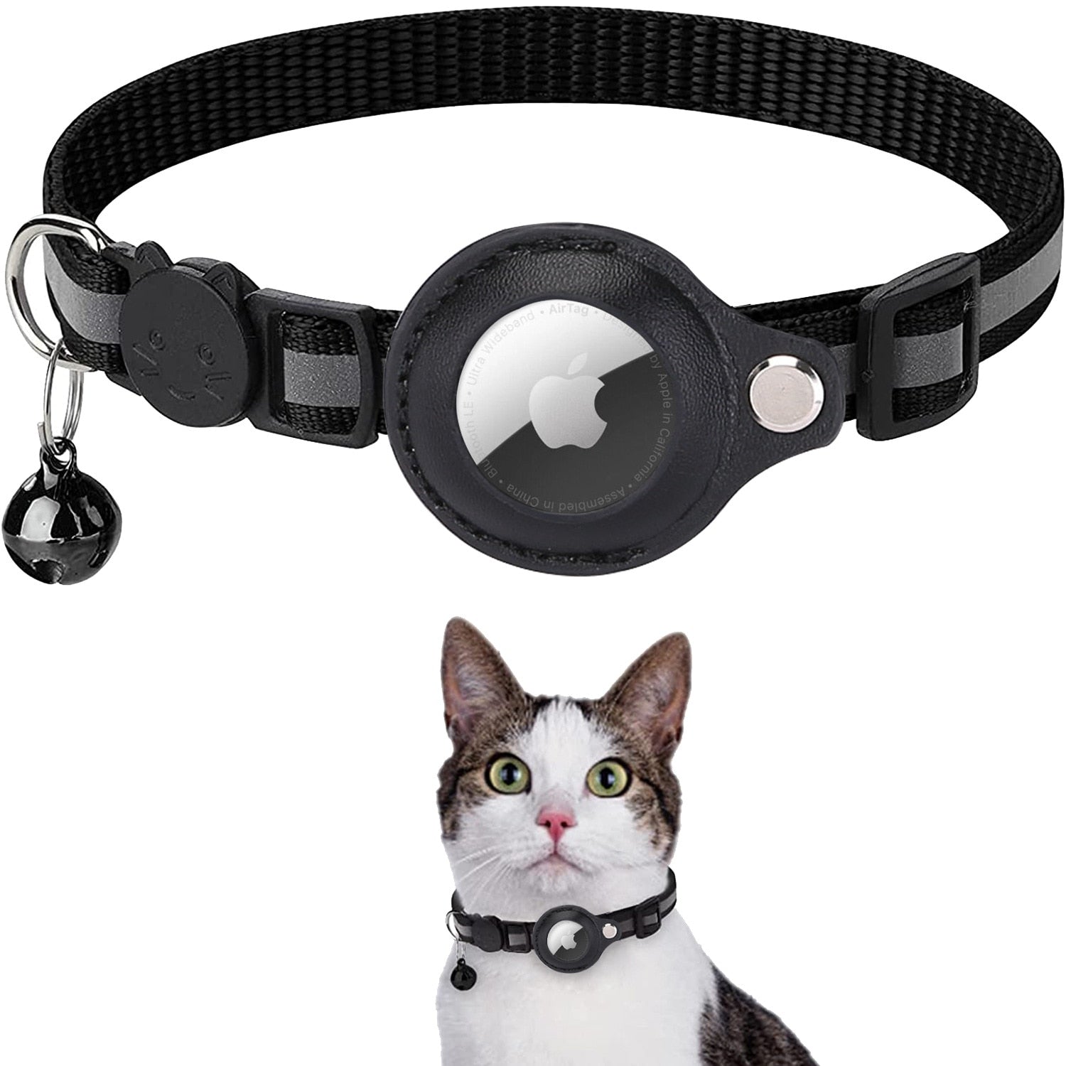Airtag Katzen-Tracking-Halsband - GPS Finder & Anti-Verlust