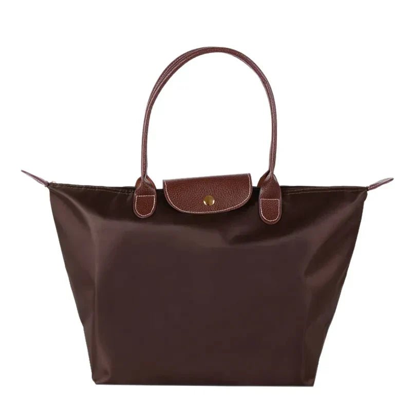 Faltbare Wasserdichte Handtasche – Elegante und Kompakte Tasche für Frauen im Alltag
