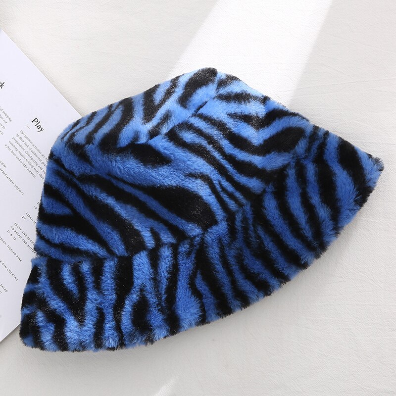 Samtweiche Wintermütze Luxusplüsch – Warmer Unisex Bucket Hat für kalte Tage