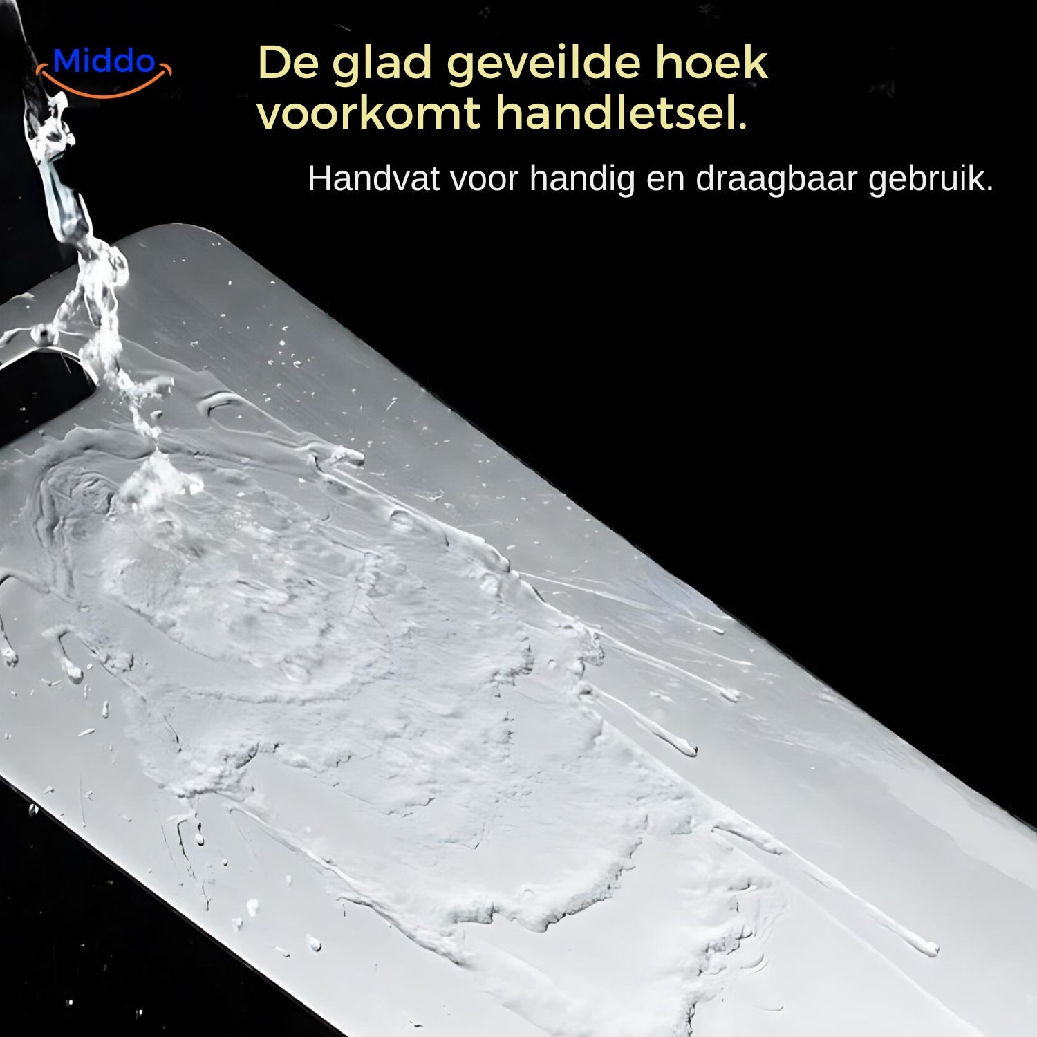 CleanGuard RVS Schneidebrett | Schützen Sie sich vor Mikroplastik und Bakterien!