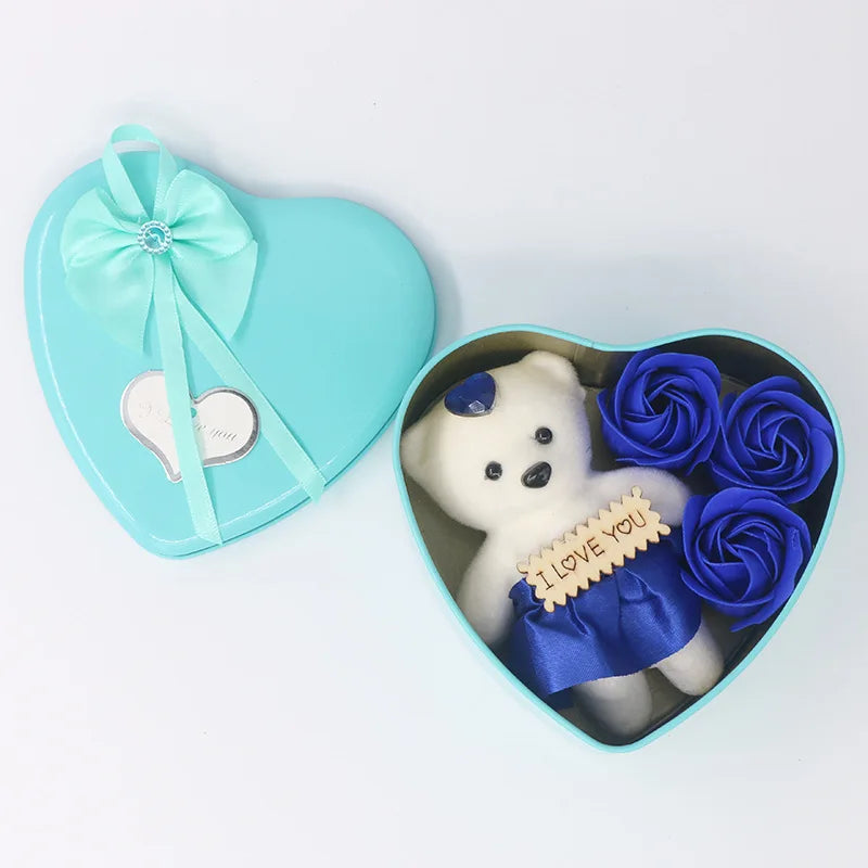 LuxeCuddle Teddybär | Verzauberndes und romantisches Geschenk für liebevolle Momente