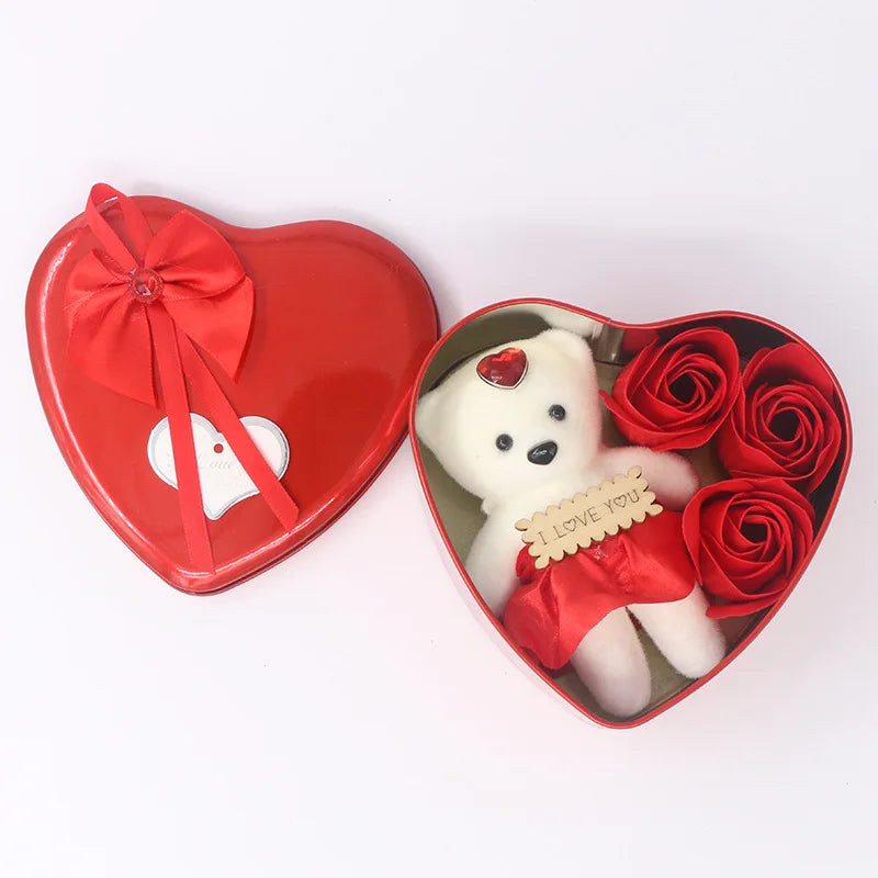 LuxeCuddle Teddybär | Verzauberndes und romantisches Geschenk für liebevolle Momente