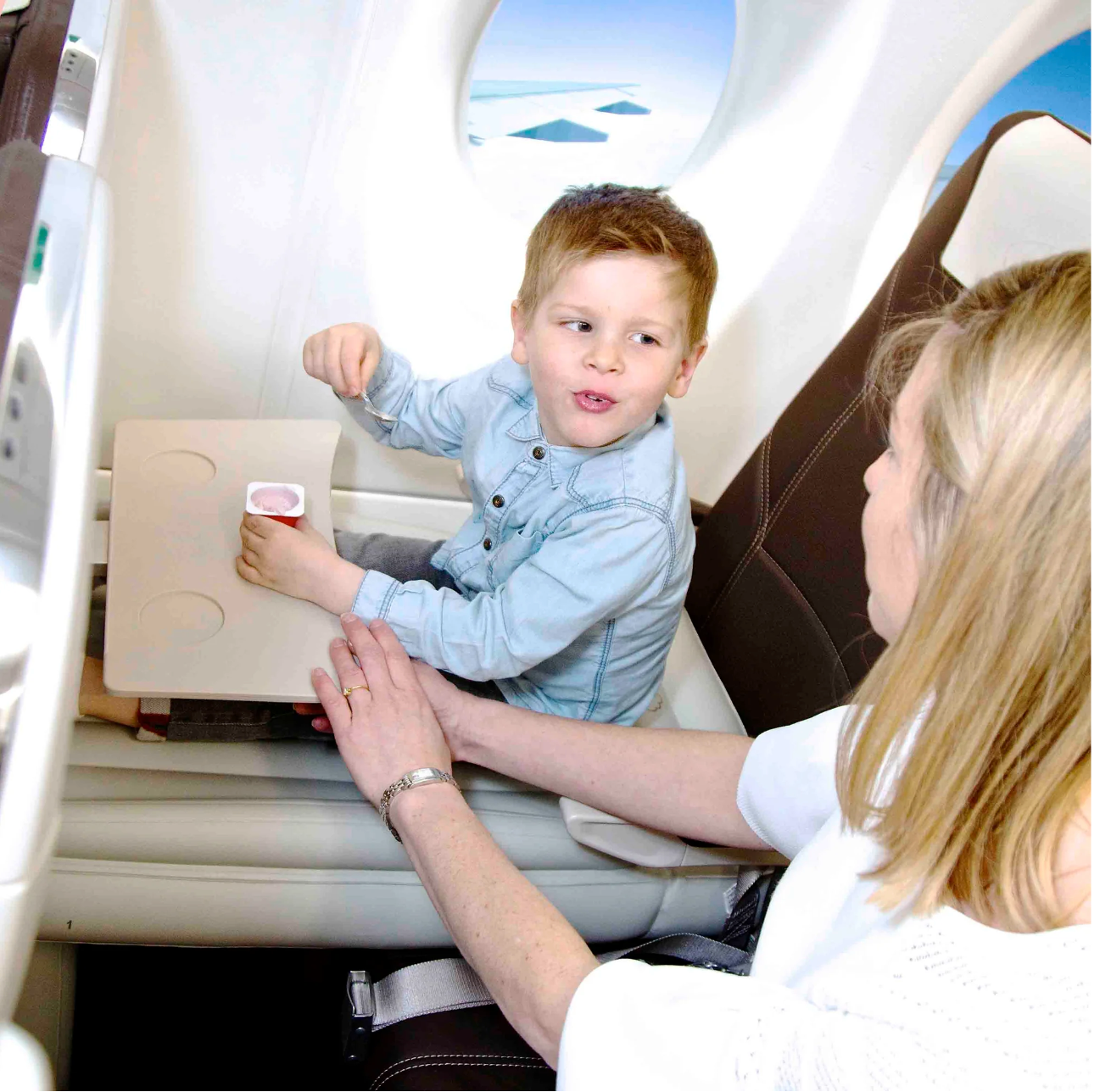 Aufblasbares Reisebett - Bequemes Reisen mit Kindern