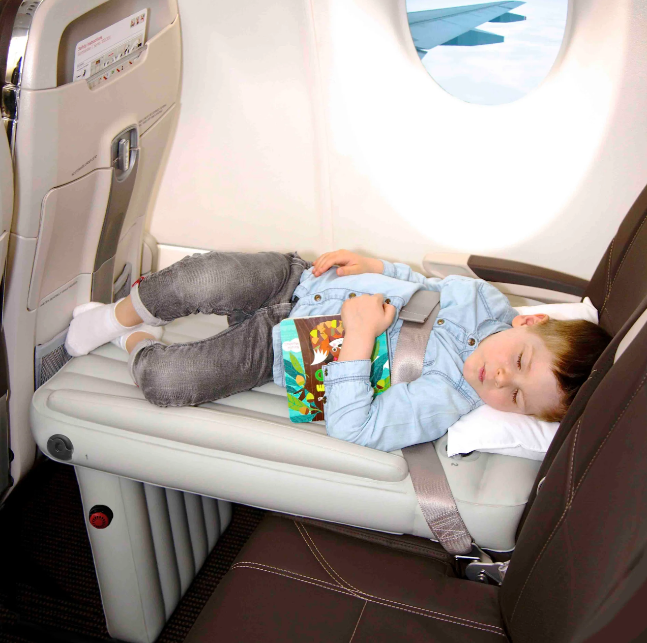Aufblasbares Reisebett - Bequemes Reisen mit Kindern