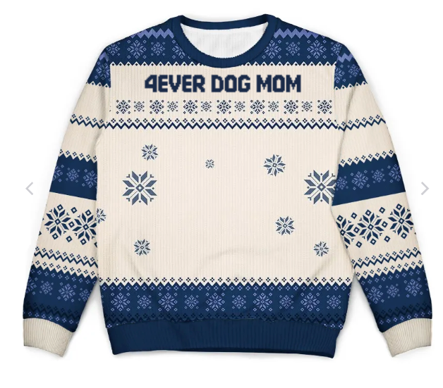 SweaterCraze Weihnachts-Pullover | Personalisierter gestrickter klassischer Pullover