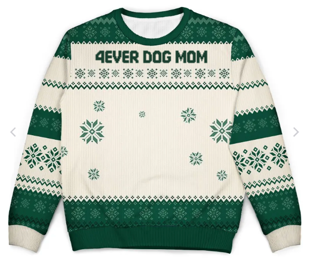 SweaterCraze Weihnachts-Pullover | Personalisierter gestrickter klassischer Pullover
