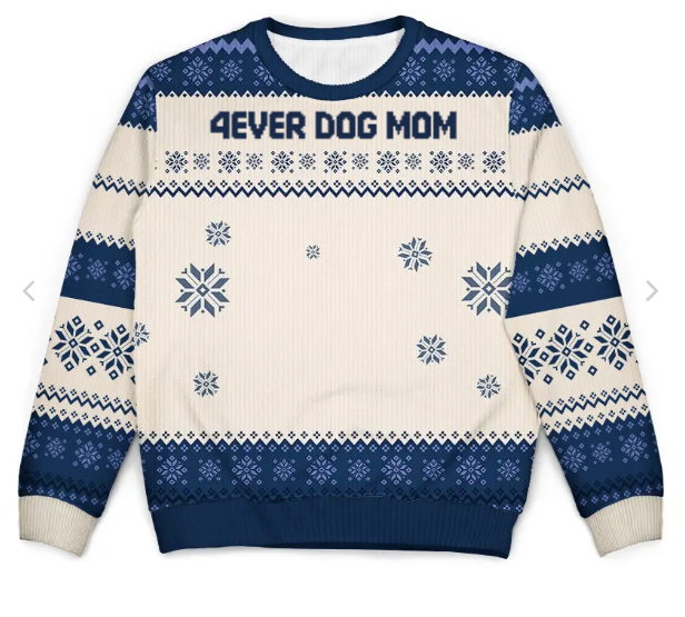 SweaterCraze Weihnachts-Pullover | Personalisierter gestrickter klassischer Pullover