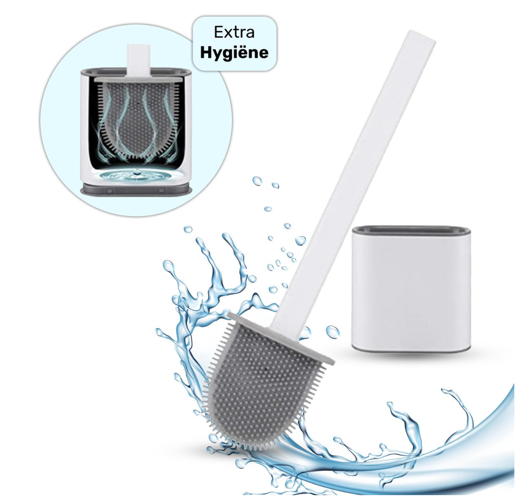 FlexiClean Toilettenbürste – Hygienisches Silikon-Design für Einfaches Reinigen
