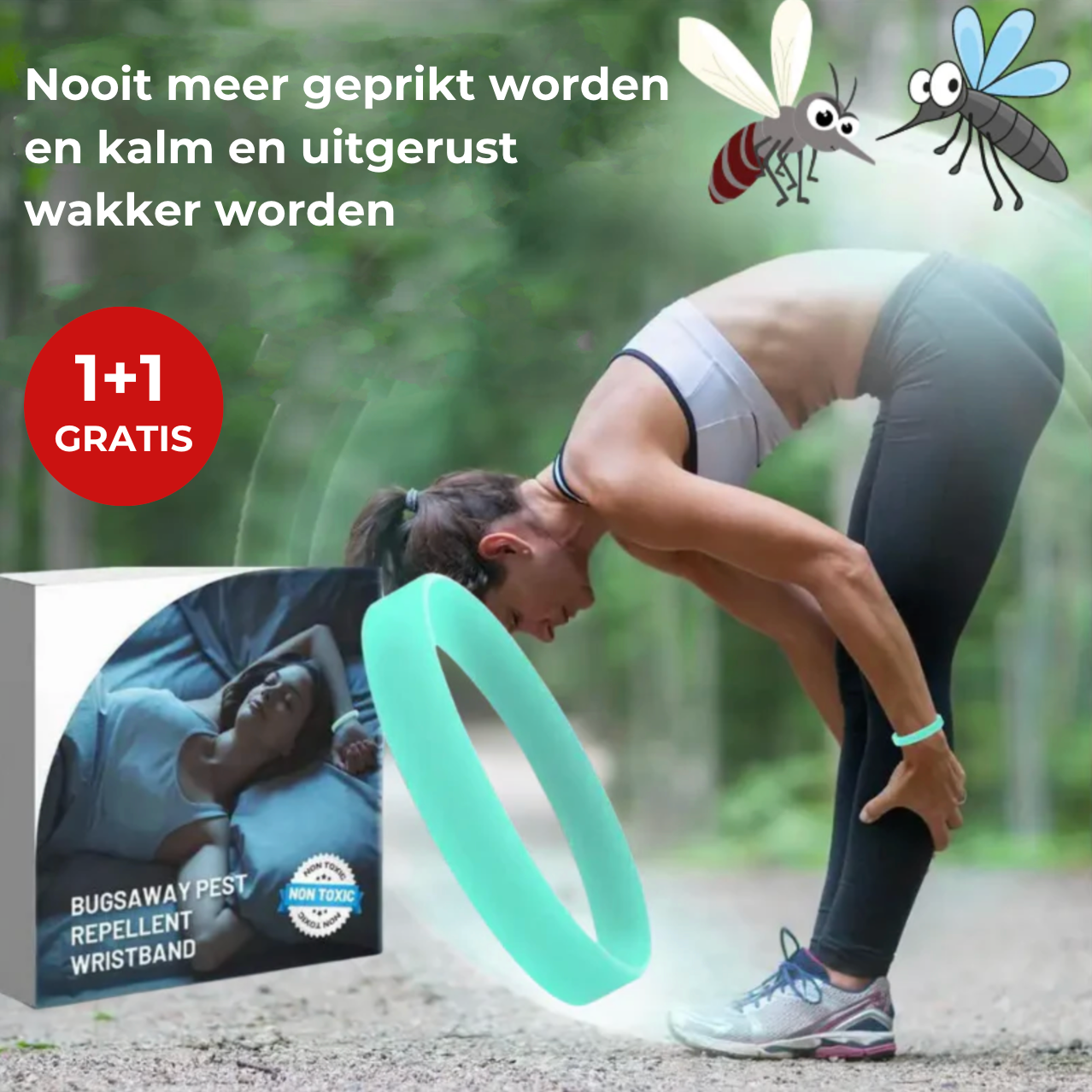 Anti-Insekten-Armband | Sag Auf Wiedersehen zu Mücken, die deinen Schlaf stören