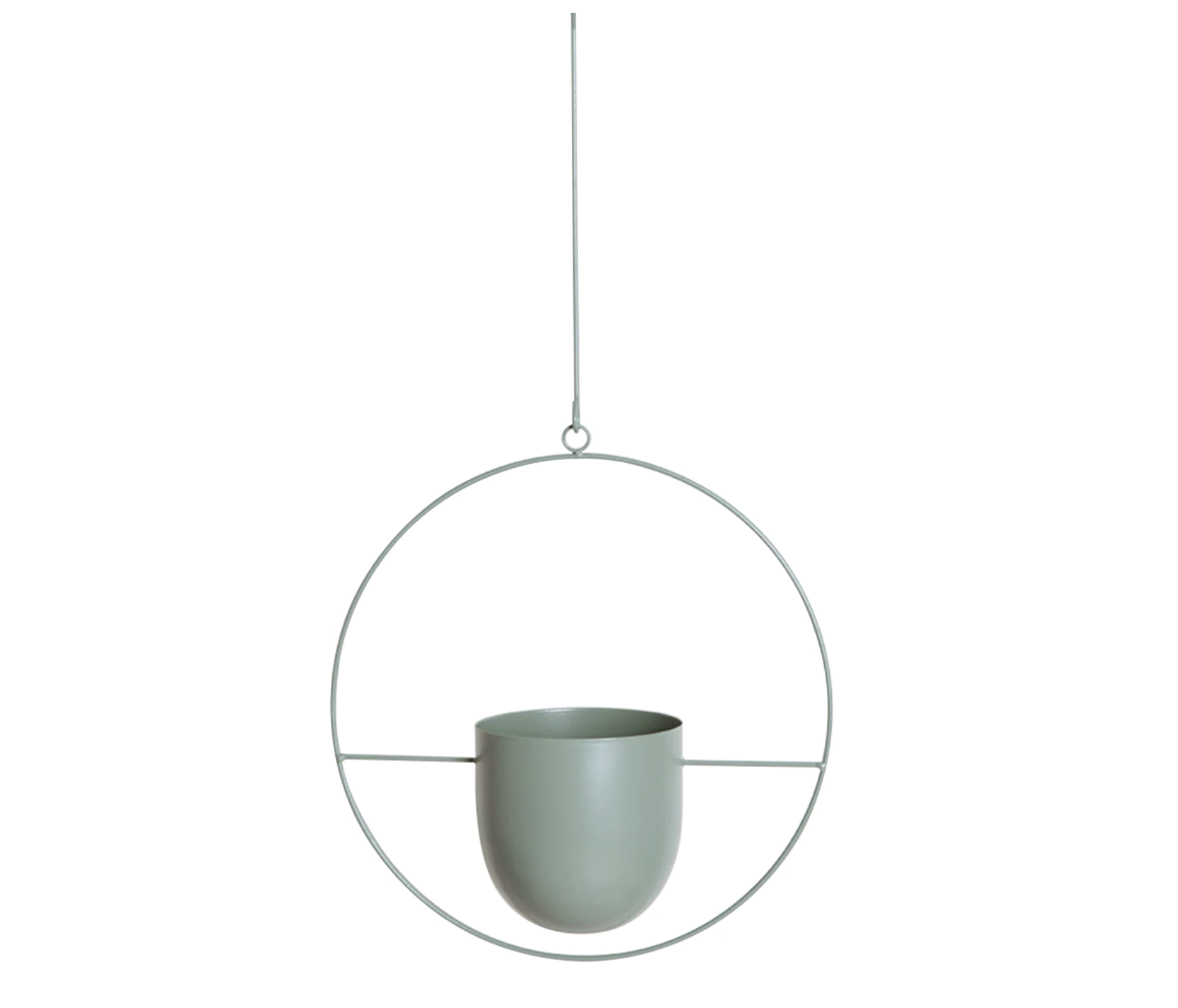 FloraFrame – Eleganter Metall Pflanzenhalter für Wand oder Decke