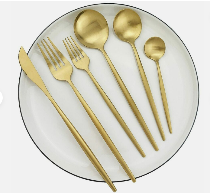 Minimalistisches Edelstahl Besteck Elegante Einfachheit