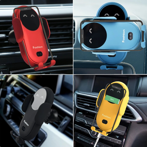 Robo Car Pro | Intelligente kabellose Auto-Ladehalterung für Telefone