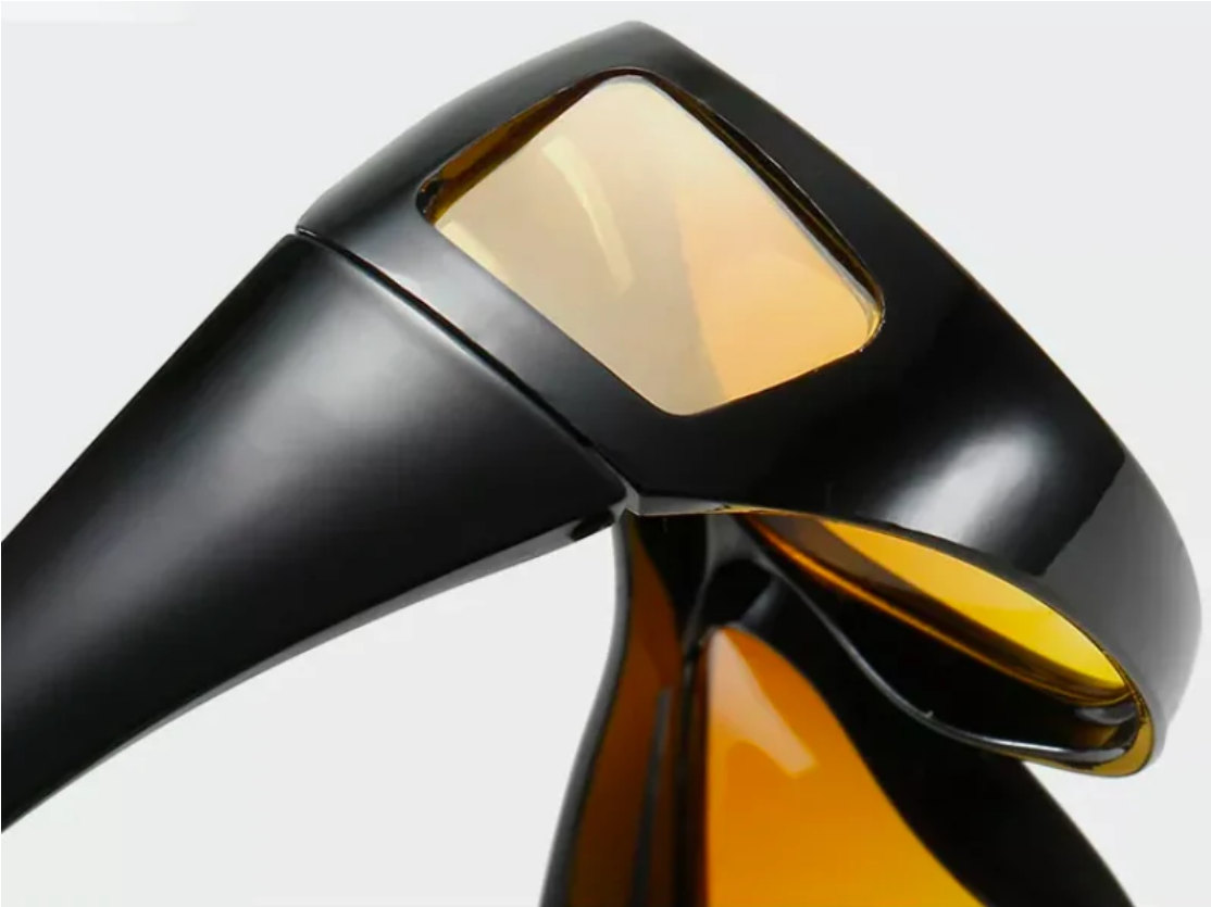 Nachtsichtbrille mit "Glarecut"-Technologie (Sicheres Fahren bei Nacht)