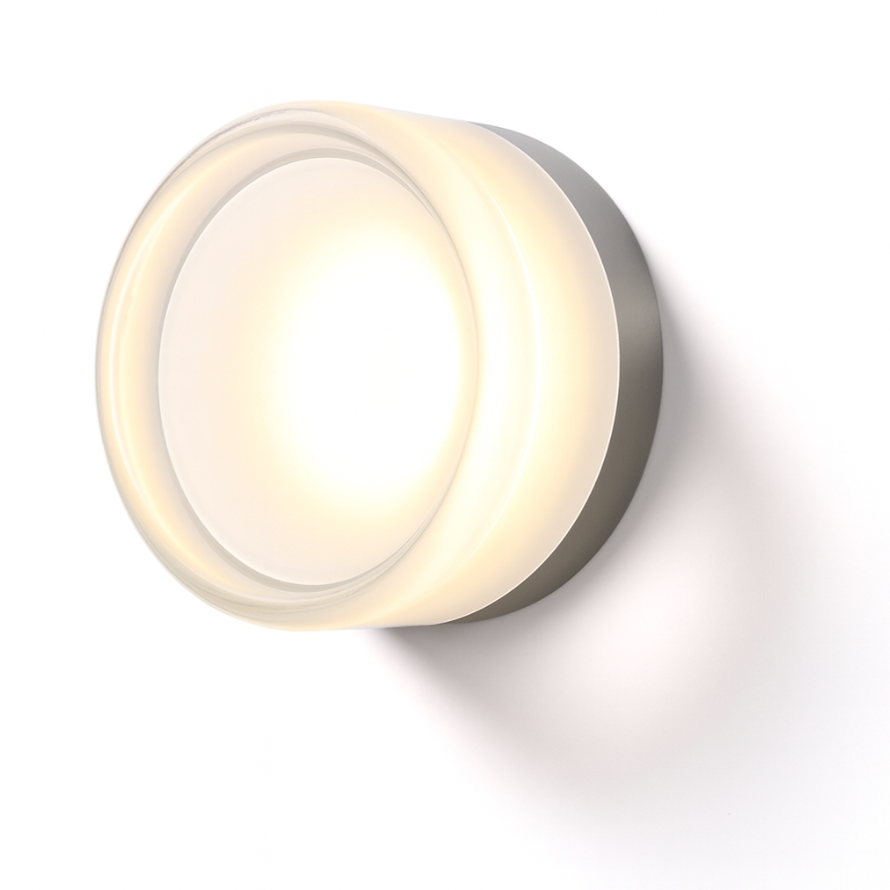 Moderne Glas Runde Wandlampe LED 1-Licht