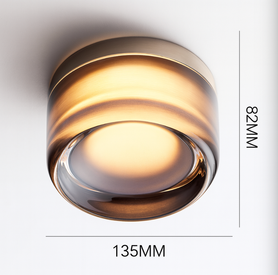 Nordic Acryl Dimple Wandleuchte LED 1-Licht