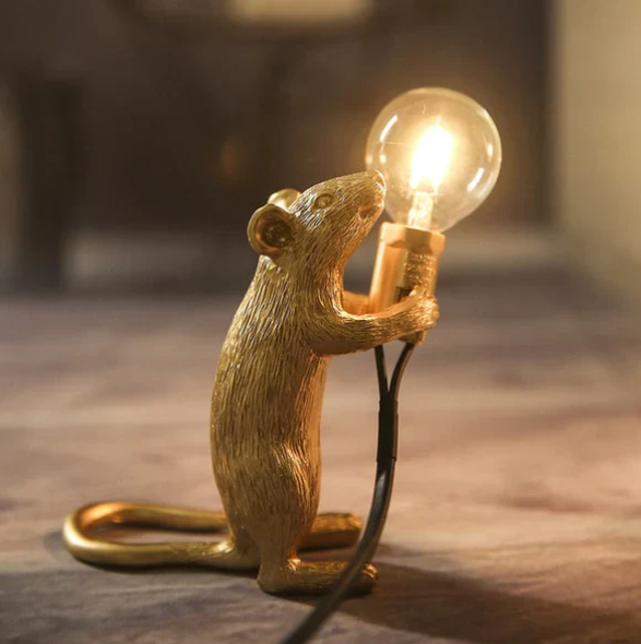 Einzigartige Mäuse-Tischlampe für Stimmungsvolles Licht