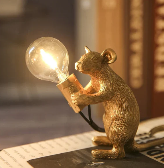 Einzigartige Mäuse-Tischlampe für Stimmungsvolles Licht