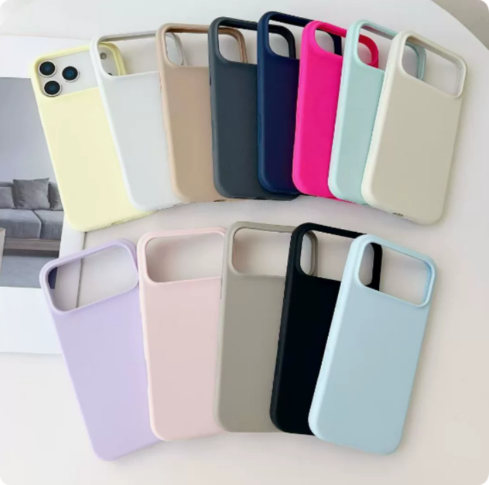 Silicone-Hülle für iPhone mit MagSafe – Stoßfest – Weiche Innenauskleidung – Premium-Qualität
