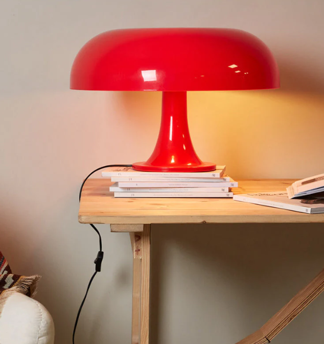 Moderne Designer LED-Pilz Tischlampe Minimalistisch für Schlafzimmer und Wohnzimmer
