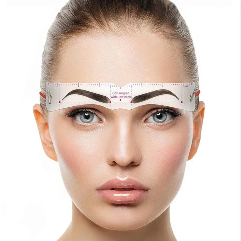 LuxeArch Brow Master Schablonen-Kit | Mühelose Präzision für perfekte Augenbrauenformgebung
