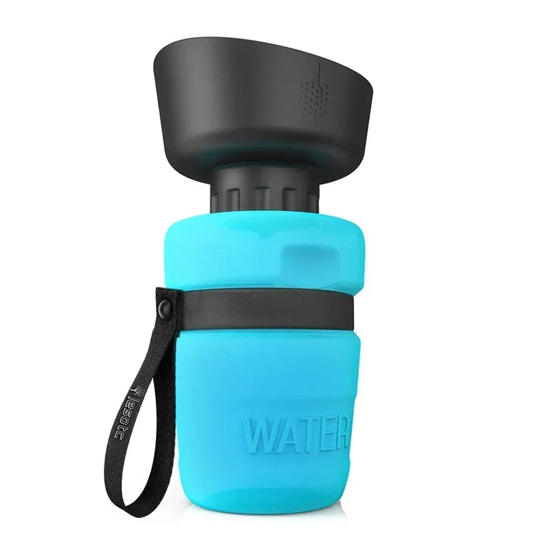 Zusammenklappbare Hunde-Wasserflasche | Ideal für eine lange Fahrt oder einen Spaziergang mit Ihrem Hund