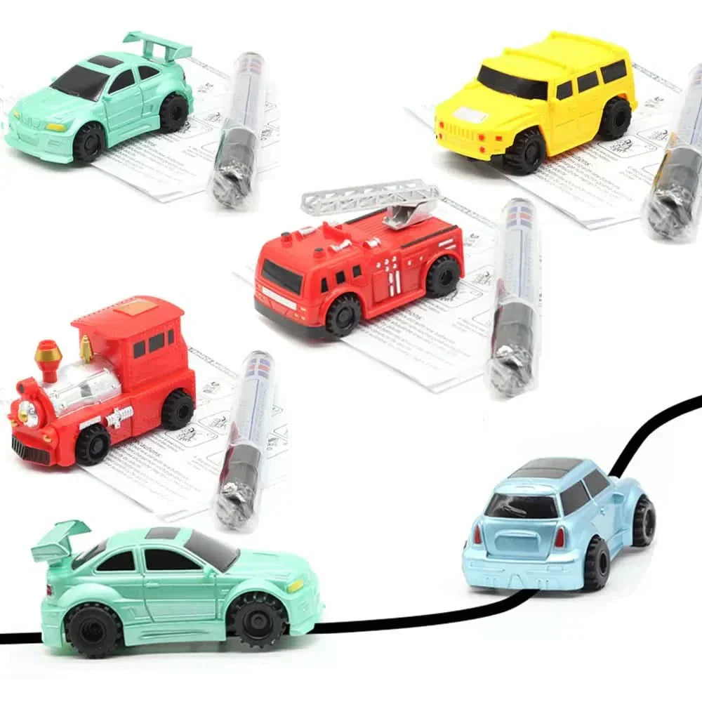Das magische Auto, das deinen Zeichnungen wie von Zauberhand folgt