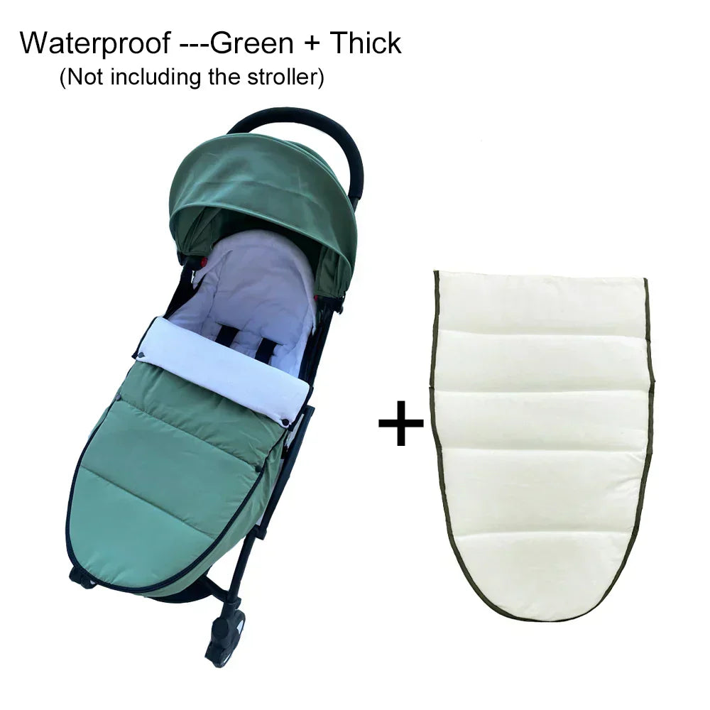 SnuggleRide - Warme Fußsack für den Kinderwagen